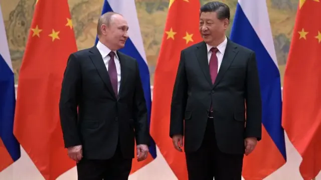 Vladimir Putin e Xi Jinping