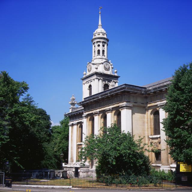 A Igreja de St Alfege em Greenwich