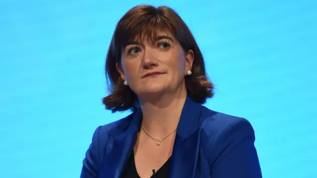 ব্রিটেনের সংস্কৃতি সচিব নিকি মরগান।