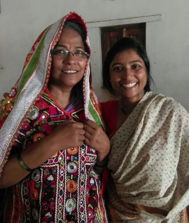 સીમા બીસ્વાસ સાથે