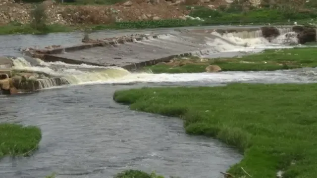 'நொய்யல் ஆற்றில் மிதமிஞ்சிய உலோக கழிவுகள்: நோய்கள் பரவும் அபாயம்'