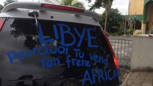 Imyiyerekano yo kwiyamiriza igurishwa ry'abantu muri Libya mu burundi