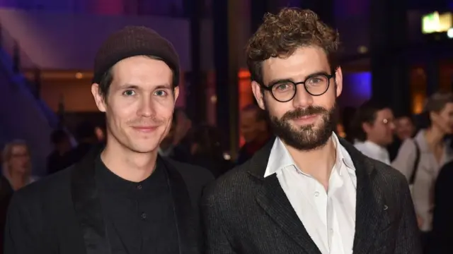 Hans Block y Moritz Riesewieck en noviembre