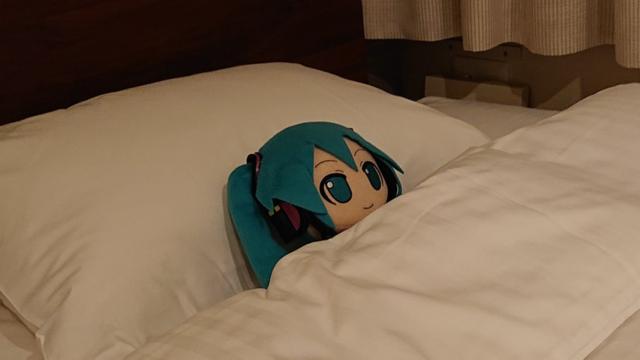 Kondo duerme cada noche con Miku