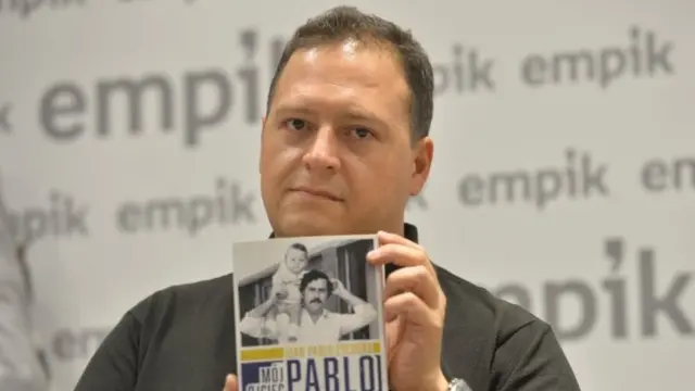 Kolombiyalı Pablo Escobar'ın oğlu Juan Pablo Escobar, babası hakkında bir kitap yazdı.
