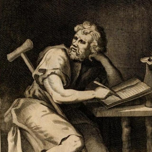 Ilustração de Epiteto, que consta de livro de 1715