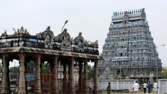 சிதம்பரம் நடராஜர் கோயிலின் கோபுரம். (கோப்புப்படம்)