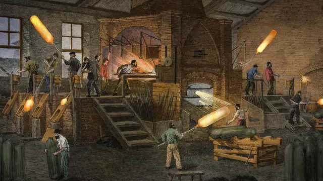 Trabajadores, ilustración