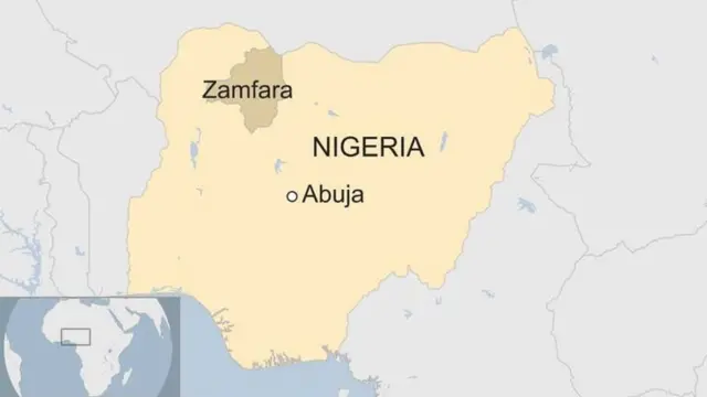 Maap na-egosi Zamfara steeti