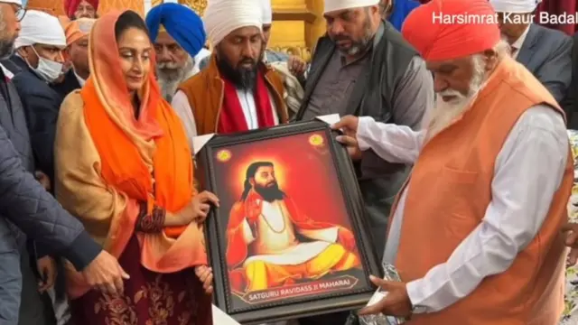 ਡੇਰਾ ਸੱਚਖੰਡ ਬੱਲਾਂ ਵਿਖੇ ਪਹੁੰਚੇ ਹਰਸਿਮਰਤ ਕੌਰ ਬਾਦਲ (ਫਾਈਲ ਫੋਟੋ)