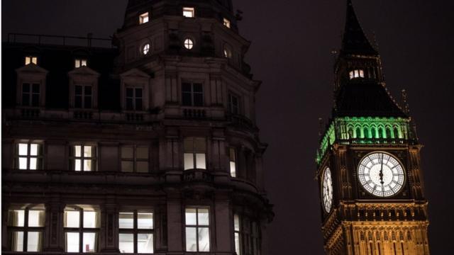 Parliament sits after dark