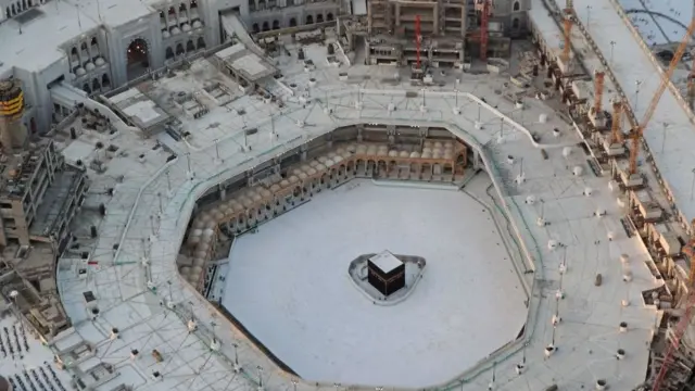 An sanya matakai sosai a ka'aba don hana yaduwar cutar