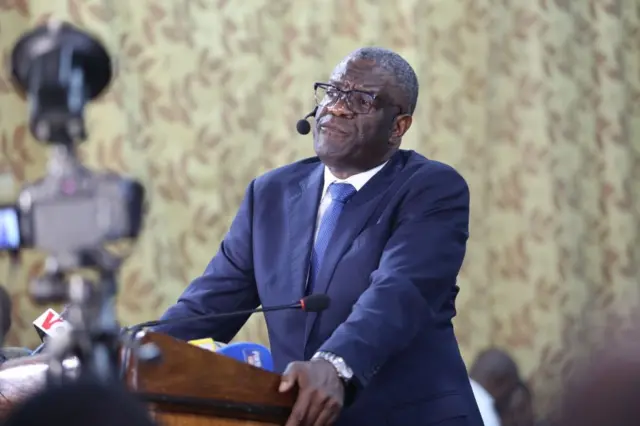Dr Denis Mukwege, prix Nobel de la paix 2018