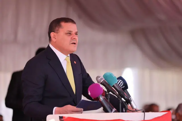 رئيس الوزراء الليبي عبد الحميد الدبيبة.