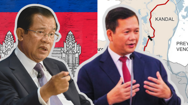 Ông Hun Sen và ông Hun Manet