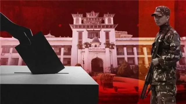 नेपाल निर्वाचन साङ्केतिक तस्बिर।