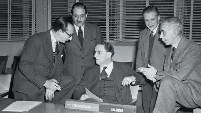 संयुक्त राष्ट्र की ओर से कश्मीर मसले पर गठित आयोग की फ़ाइल फ़ोटो