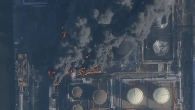 Пожежа нафтових резервуарів