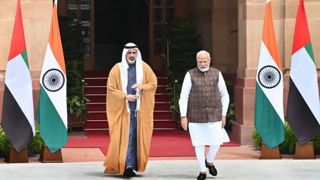 الإمارات والهند