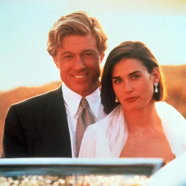 Robert Redford y Demi Moore en "Propuesta indecente"