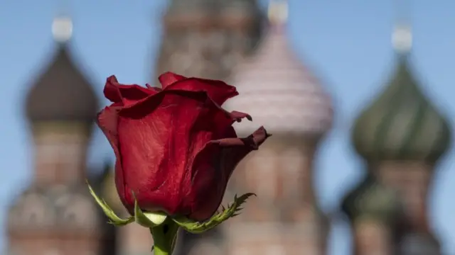 Вид на собор Василия Блаженного