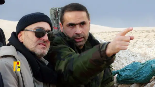 القياديان العسكريان في حزب الله وسام الطويل ومصطفى بدر الدين