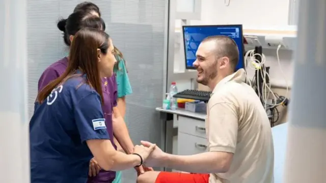 Andrey Kozlov alikuwa mmoja wa mateka wanne waliookolewa na wanajeshi wa Israel kutoka katikati mwa Gaza wikendi iliyopita