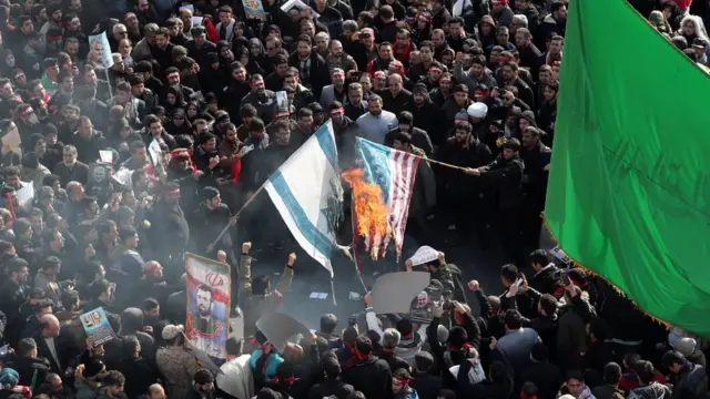 تشییع قاسم سلیمانی در تهران