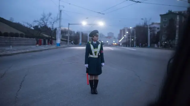 Pyongyang le 6 avril 2017