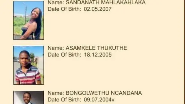 Names, faces of all victims of scenery park tragedy