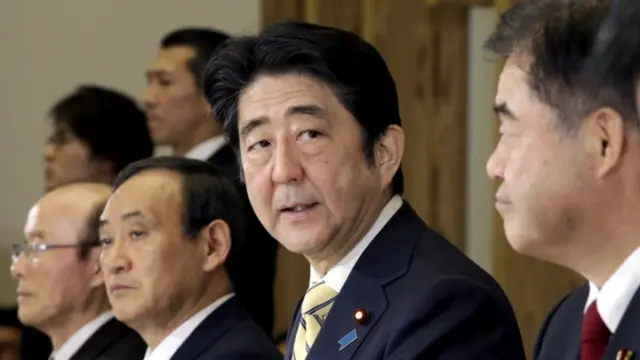 شنز ابے کی کابینہ