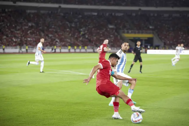 Pertandingan Indonesia Argentina