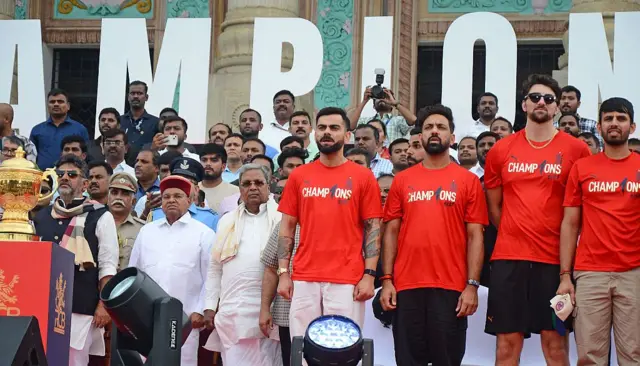 பெங்களூரு கூட்ட நெரிசல், ஆர்சிபி வெற்றிக் கொண்டாட்டம்