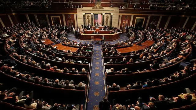 A joint session of Congress