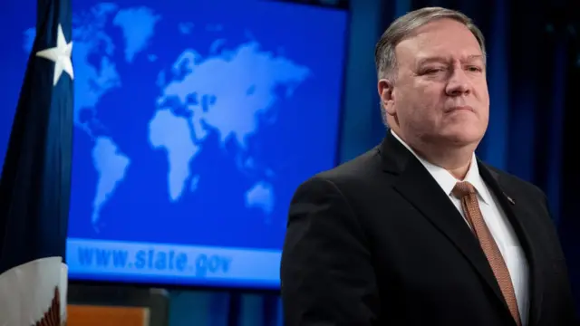 مایک پمپئو، وزیر خارجه آمریکا