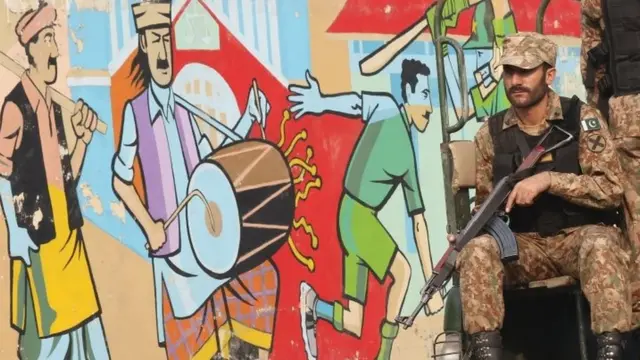 لاہور کرکٹ میچ سکیورٹی