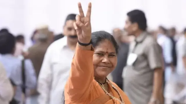 કેન્દ્રીય મંત્રી સાધ્વી નિરંજન જ્યોતિ