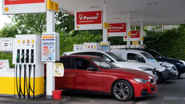 Gasolinera en Reino Unido
