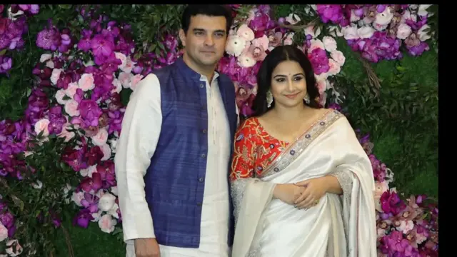 ਅਦਾਕਾਰਾ ਵਿਦਿਆ ਬਾਲਨ ਆਪਣੇ ਪਤੀ ਸਿਧਾਰਥ ਰਾਏ ਕਪੂਰ ਨਾਲ।