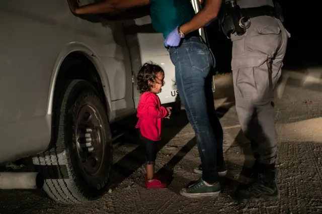 Crying Girl on the Borde