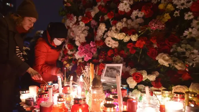 Акция памяти погибшего Романа Бондаренко