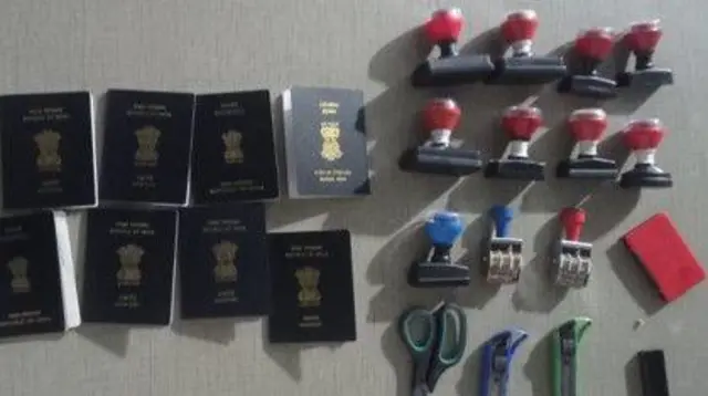 प्रहरीले सार्वजनिक गरेको नक्कली छाप