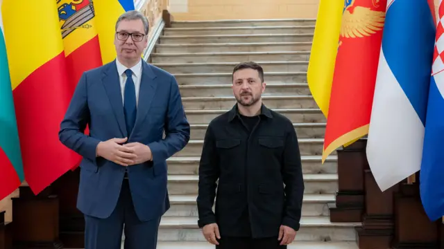 Aleksandar Vučić i Vladimir Zelenski u ukrajinskoj Odesi 11. juna 2025.