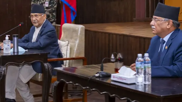 ओली र प्रचण्ड