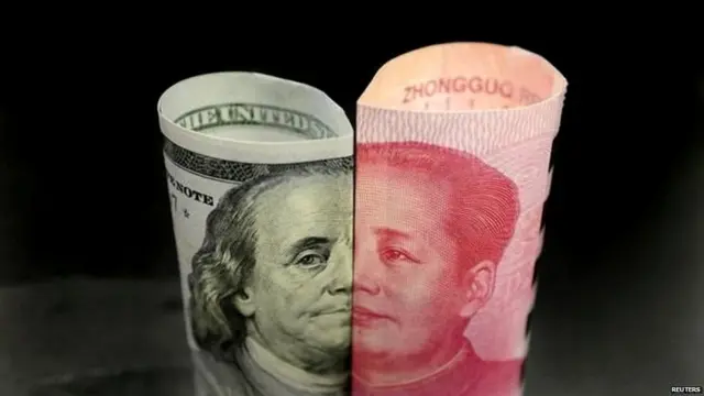 चीनी और अमरीकी मुद्रा