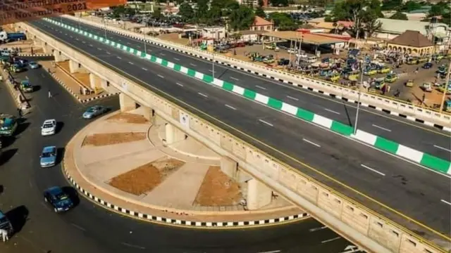 Kowa flyover bridge wia dem nearly kill Buhari