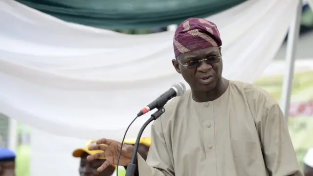 Minister for Power, Works and Housing, Babatunde Raji Fashola