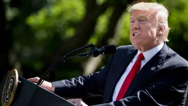 Le président Donald Trump.