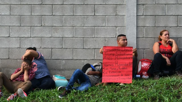 Inmigrantes hondureños