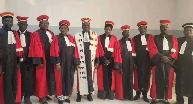 Les membres du Conseil constitutionnel au Tchad